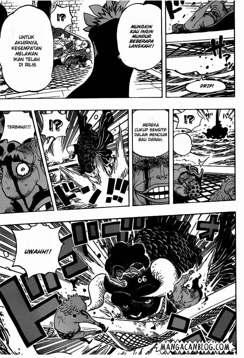 One Piece Chapter 736 page 9