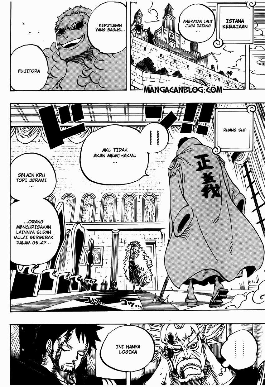 One Piece Chapter 735 page 16