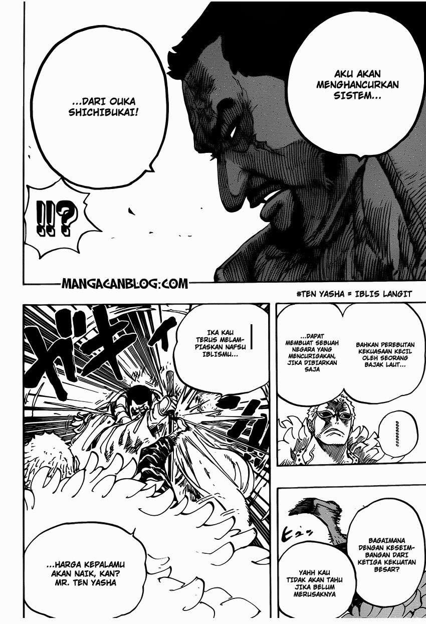 One Piece Chapter 735 page 18