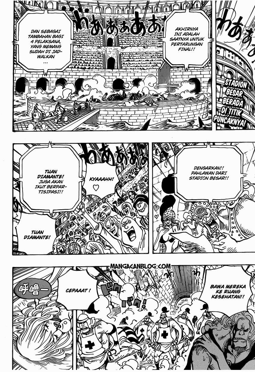 One Piece Chapter 735 page 4