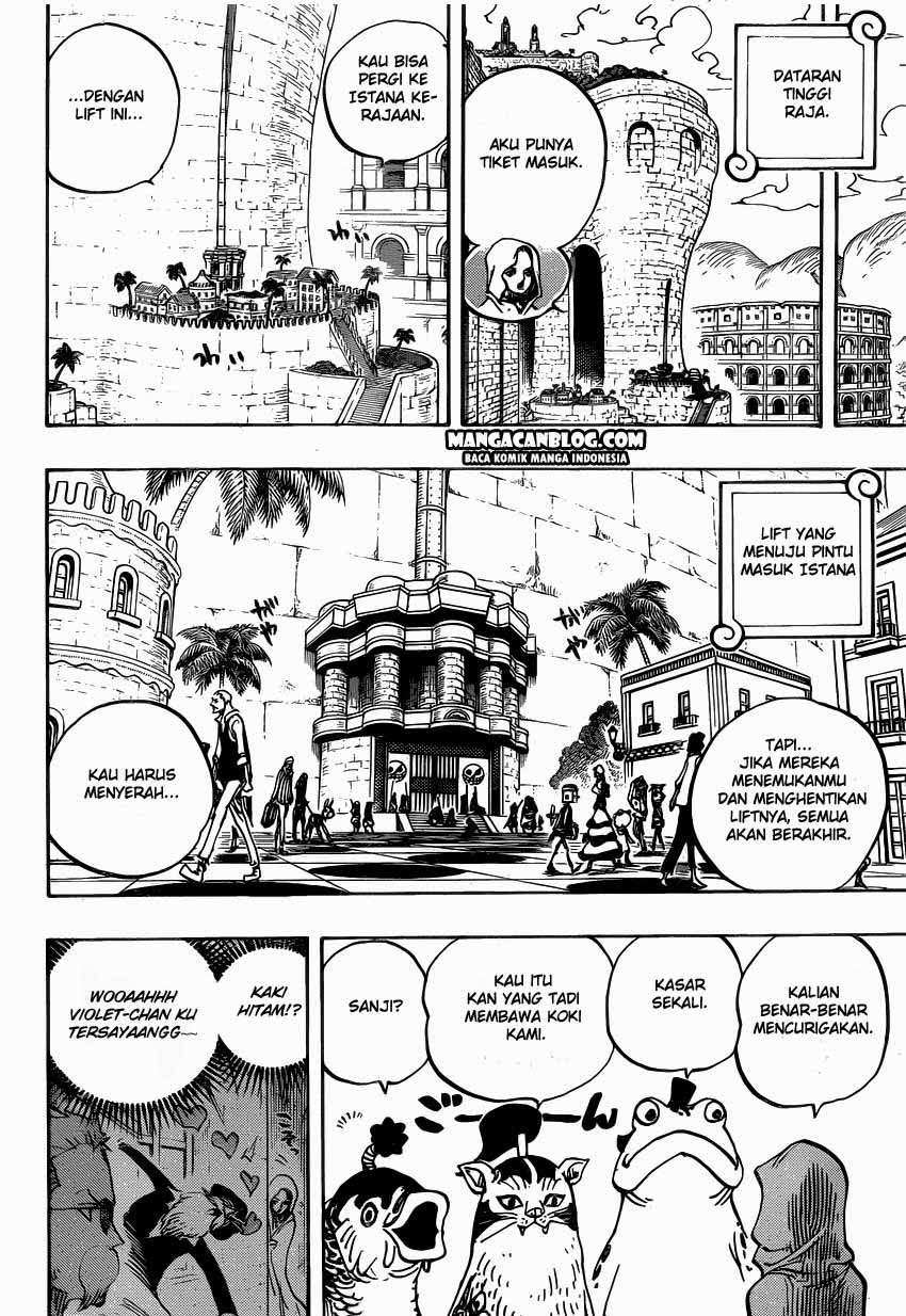 One Piece Chapter 735 page 6