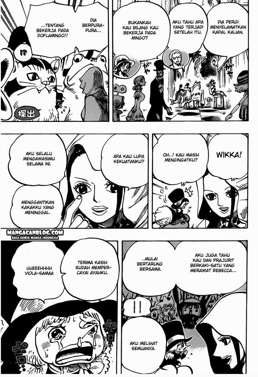 One Piece Chapter 735 page 7