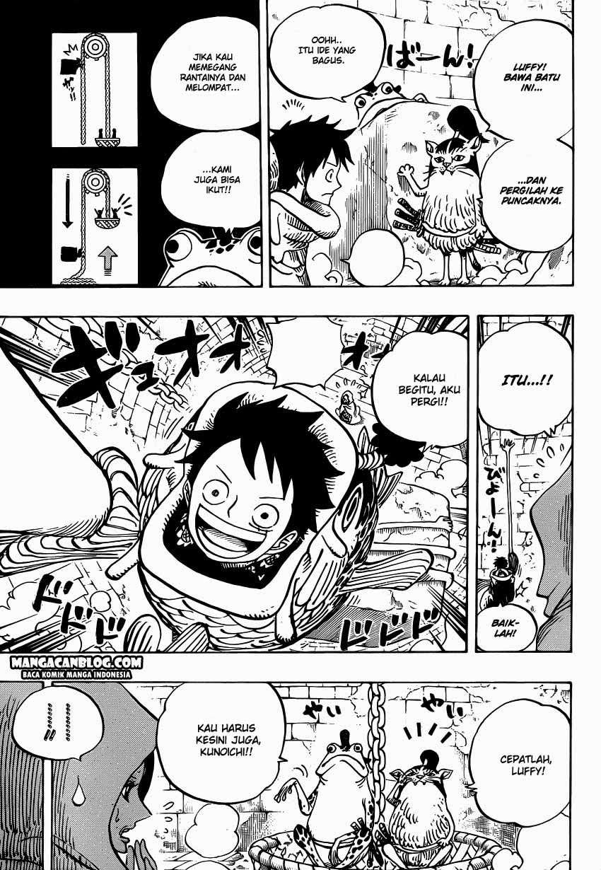 One Piece Chapter 735 page 9