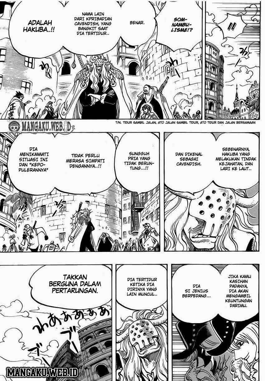 One Piece Chapter 734 page 13