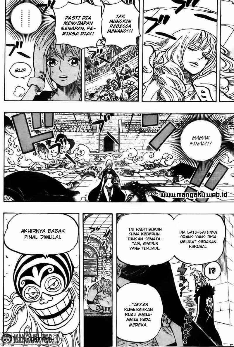One Piece Chapter 734 page 14