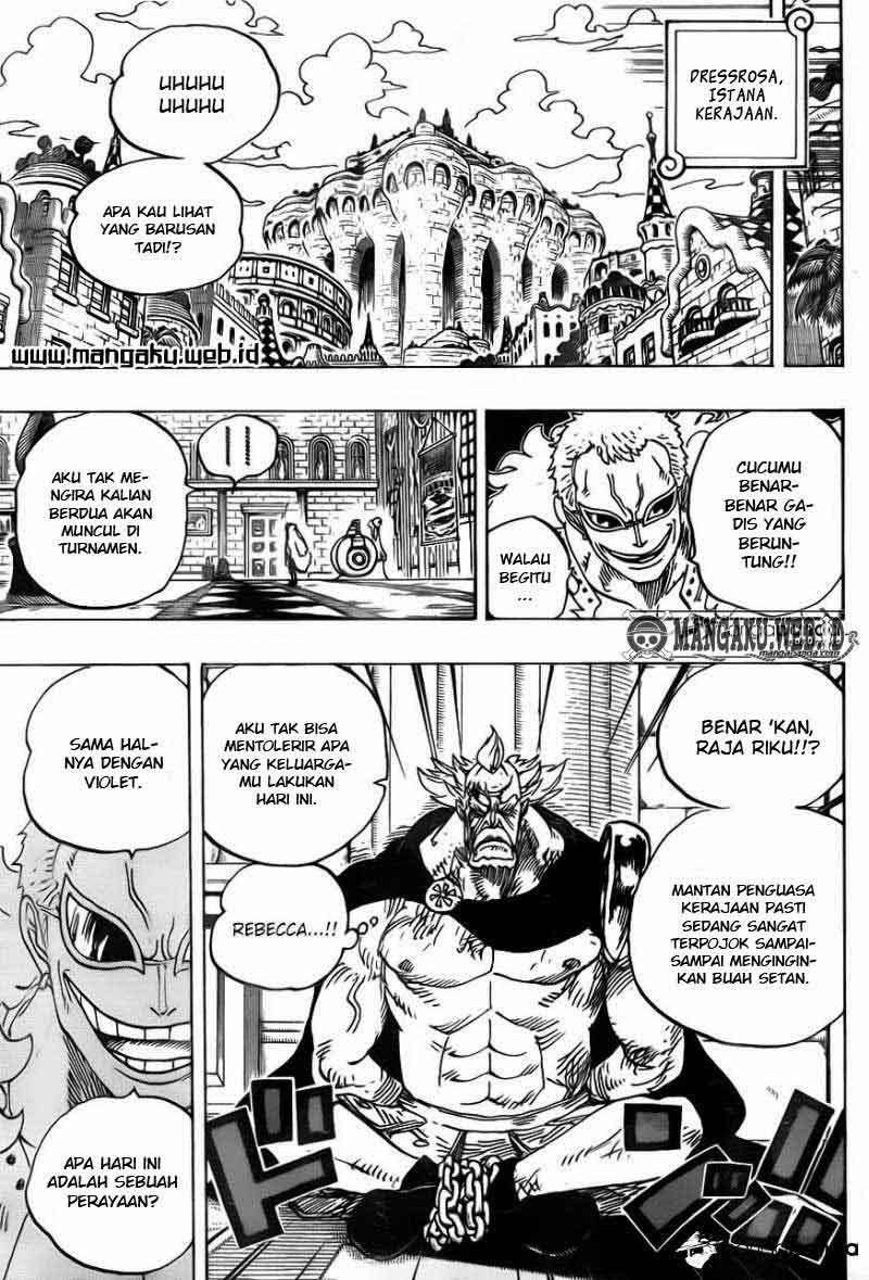 One Piece Chapter 734 page 15
