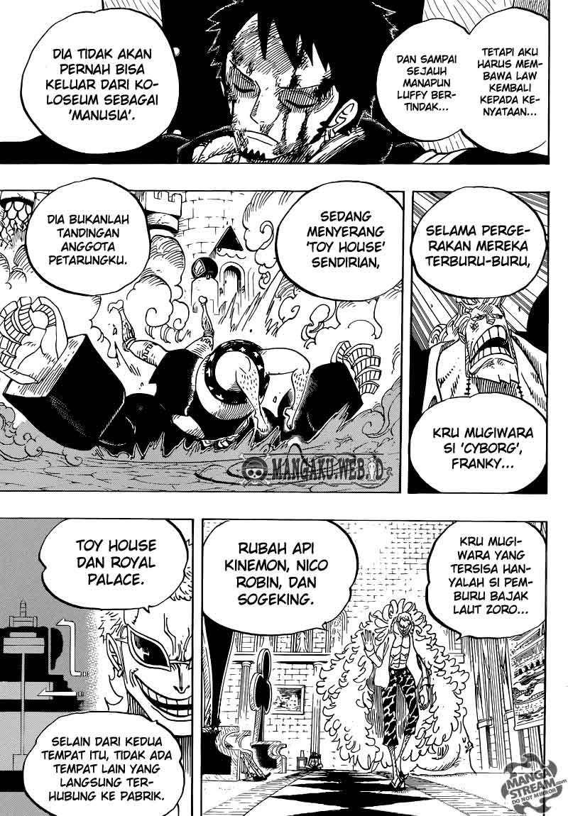 One Piece Chapter 734 page 17