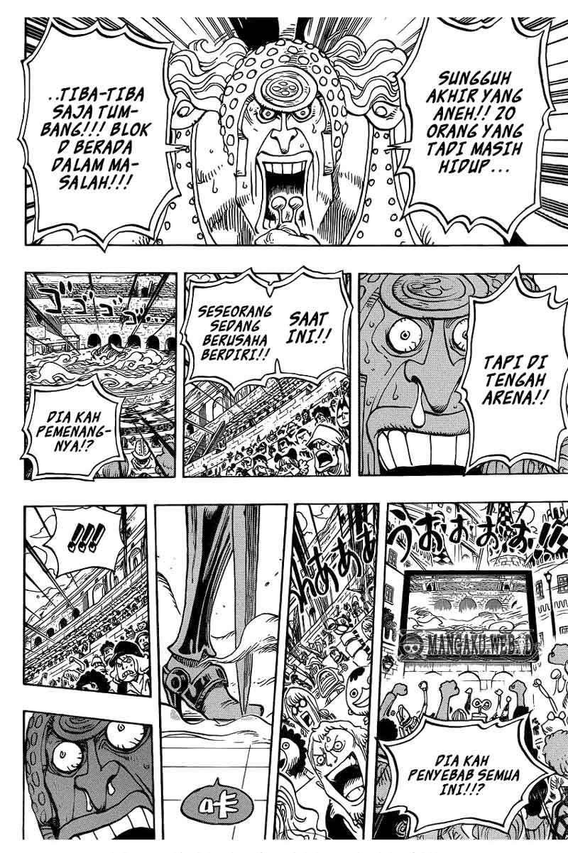 One Piece Chapter 734 page 3