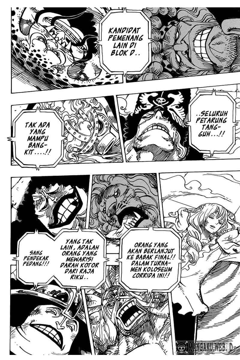 One Piece Chapter 734 page 5