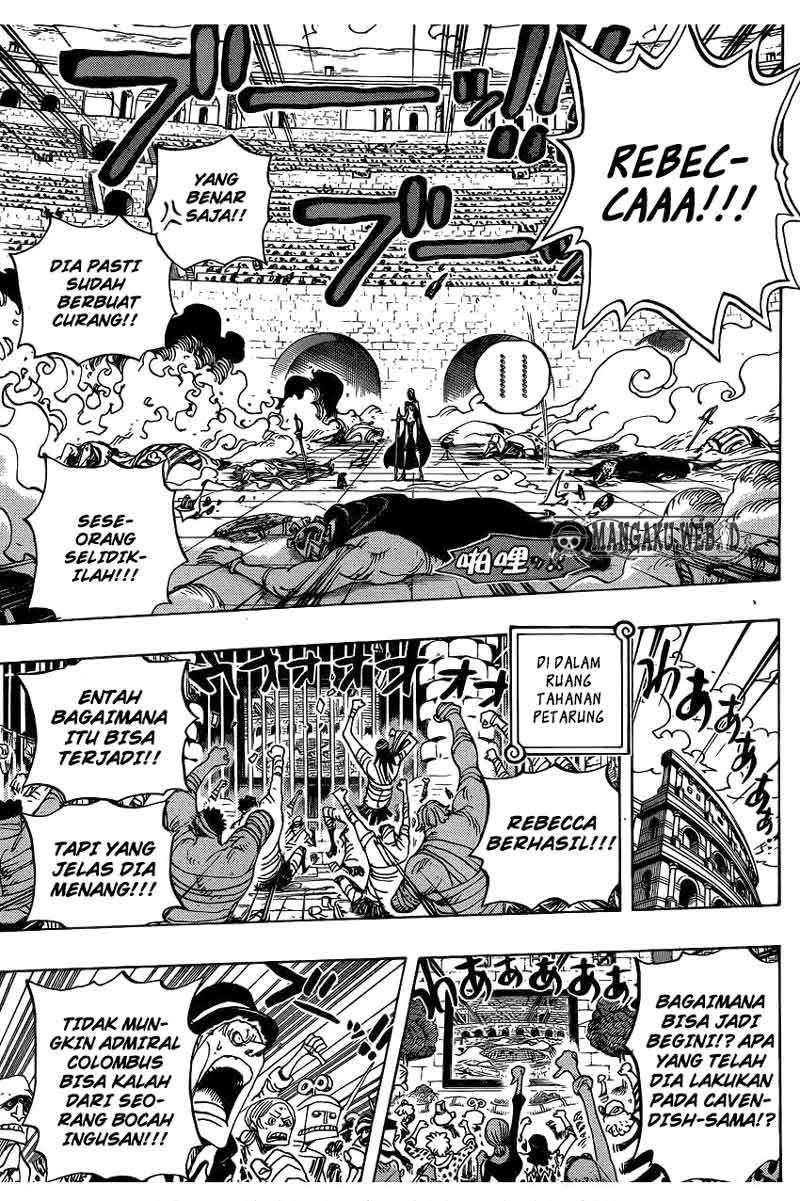 One Piece Chapter 734 page 6