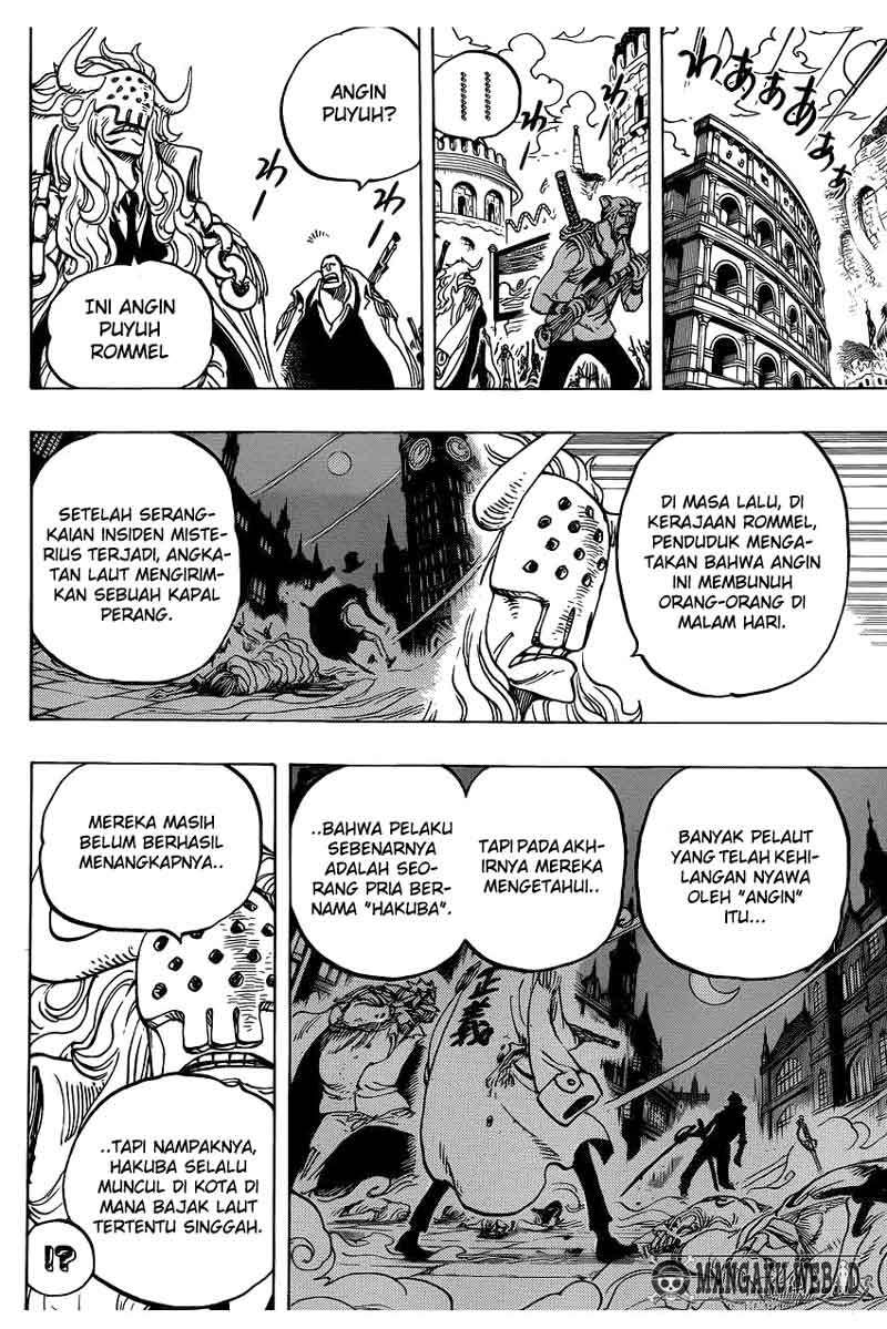 One Piece Chapter 734 page 7