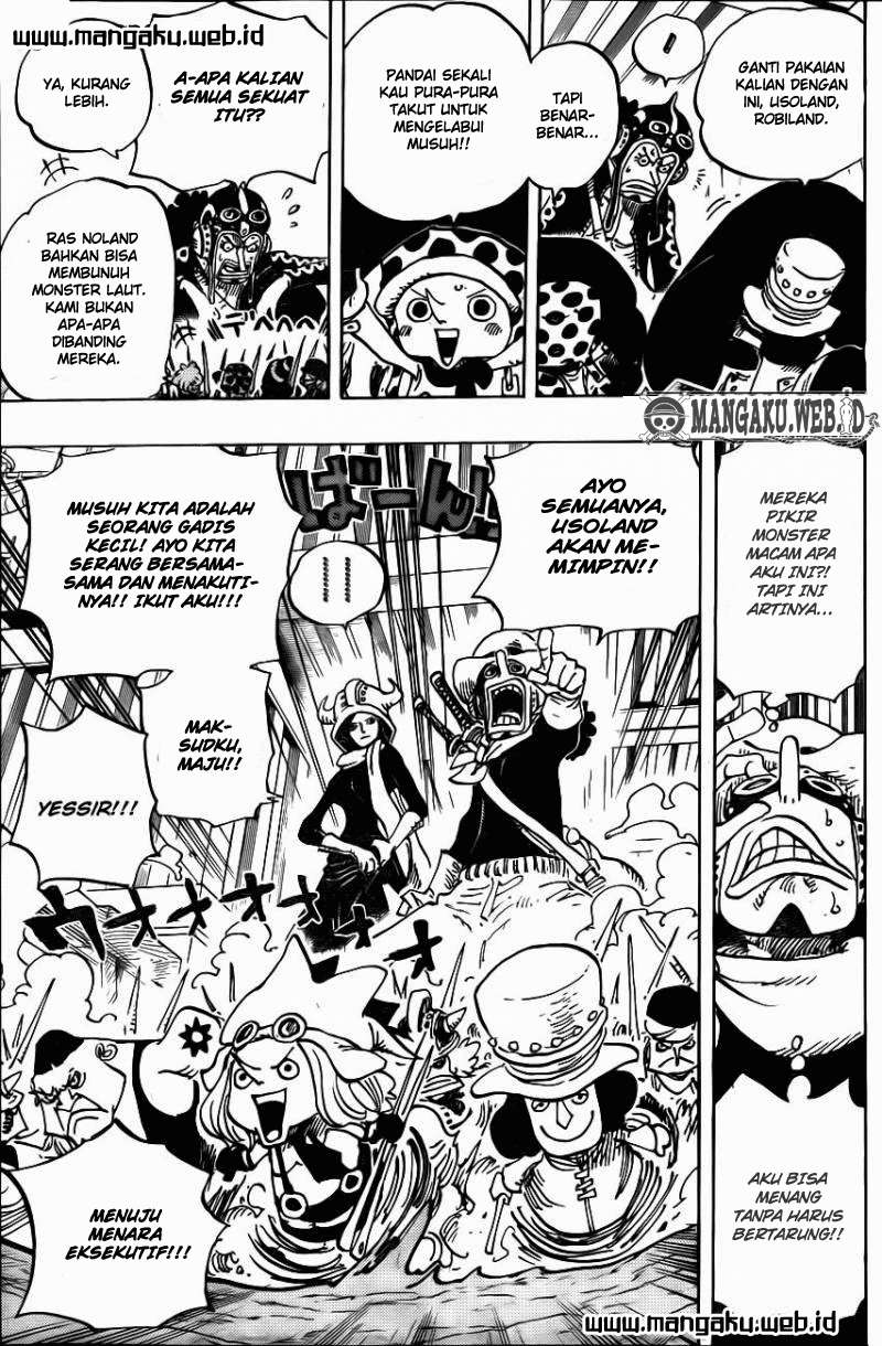 One Piece Chapter 733 page 11