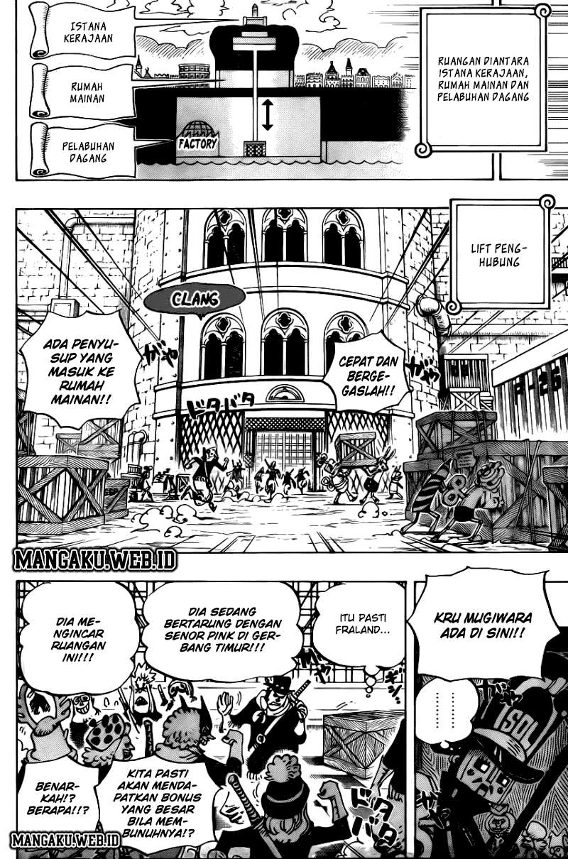 One Piece Chapter 733 page 12