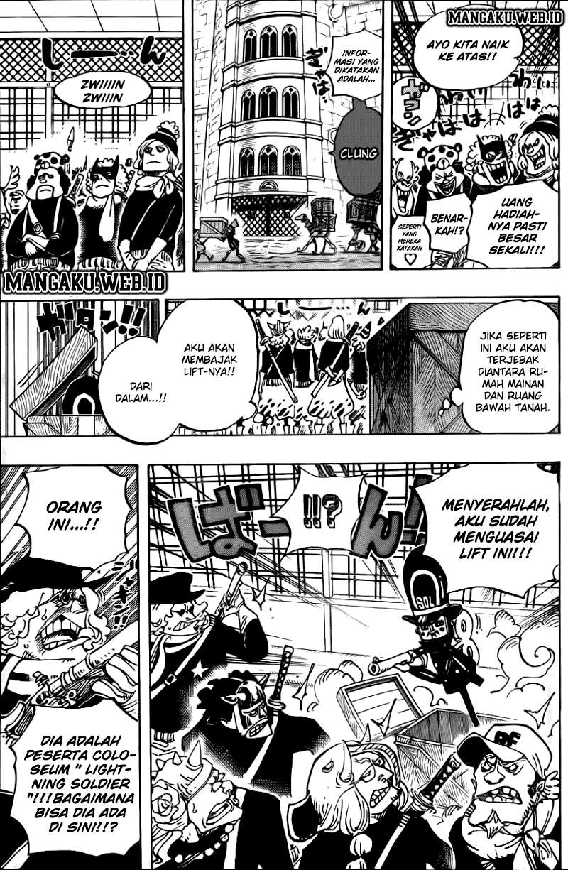 One Piece Chapter 733 page 13