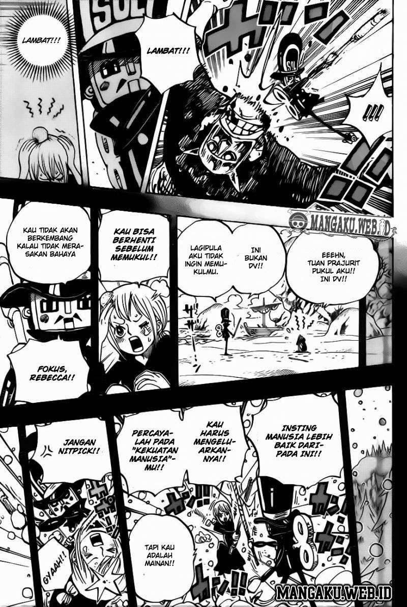 One Piece Chapter 733 page 15