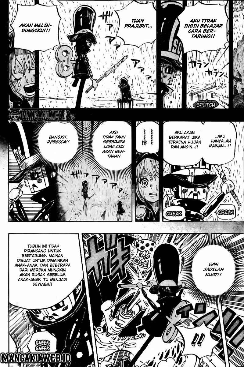 One Piece Chapter 733 page 16