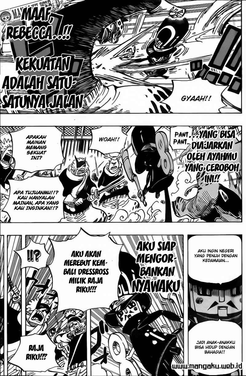 One Piece Chapter 733 page 17