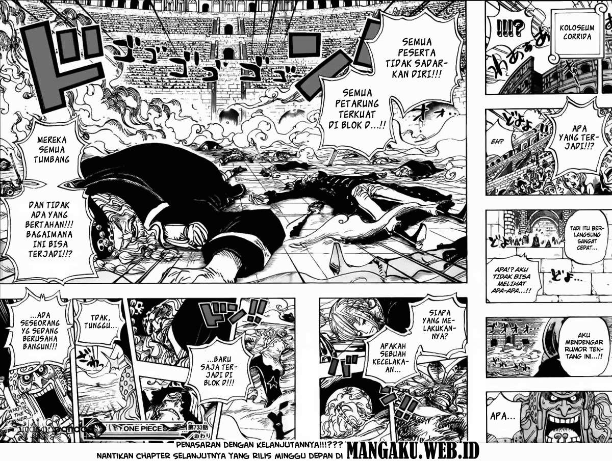 One Piece Chapter 733 page 18