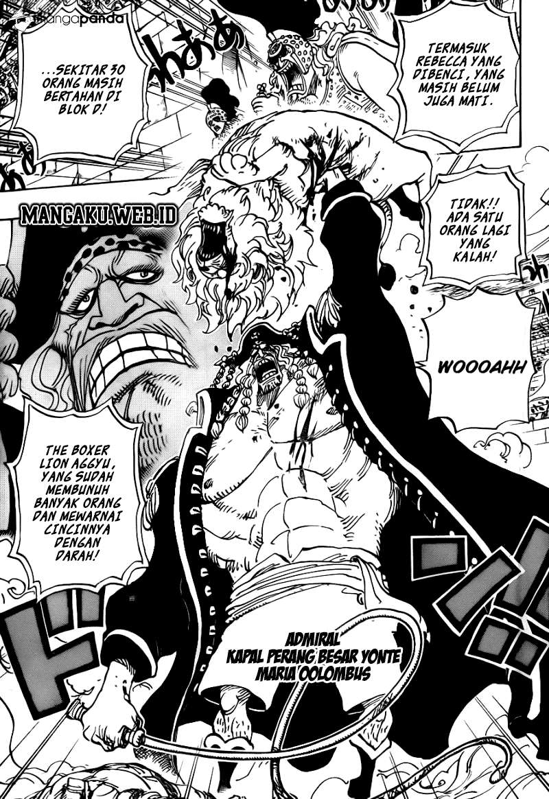 One Piece Chapter 733 page 5