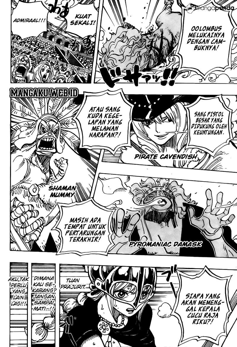 One Piece Chapter 733 page 6