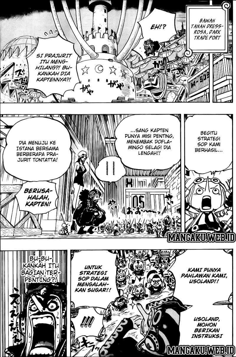 One Piece Chapter 733 page 7