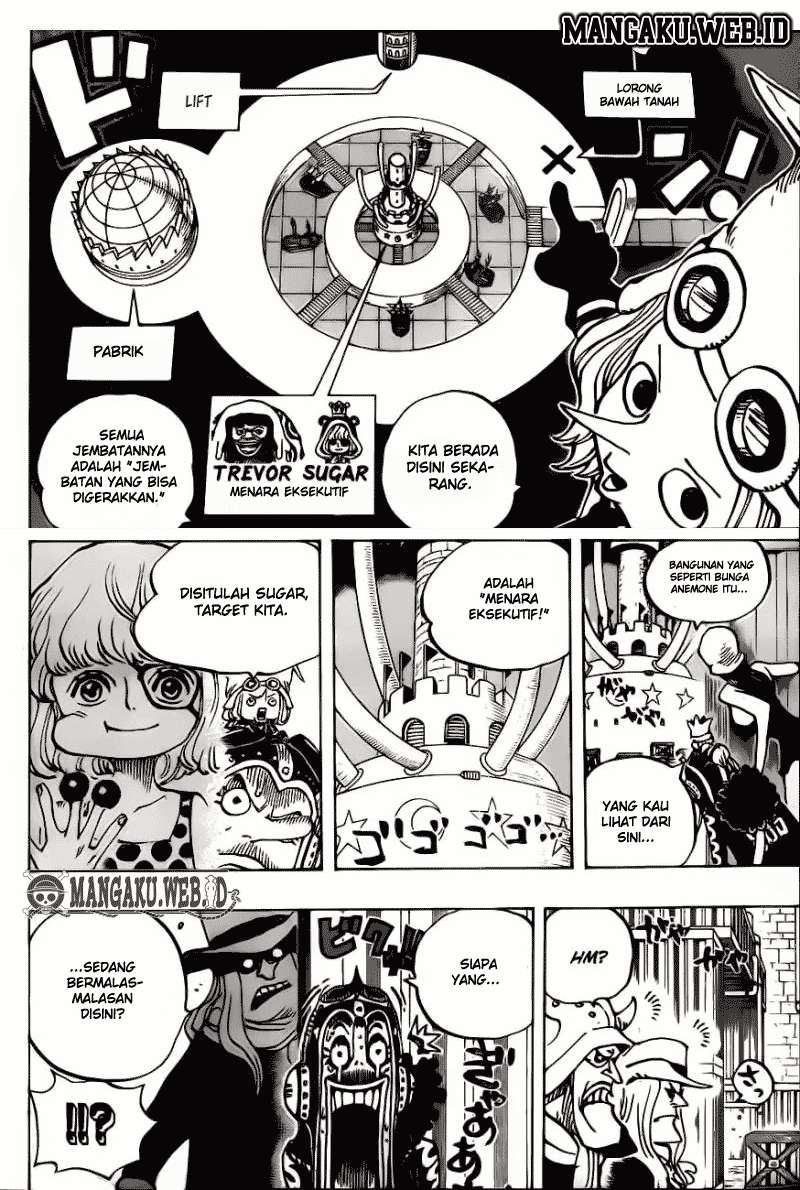 One Piece Chapter 733 page 8