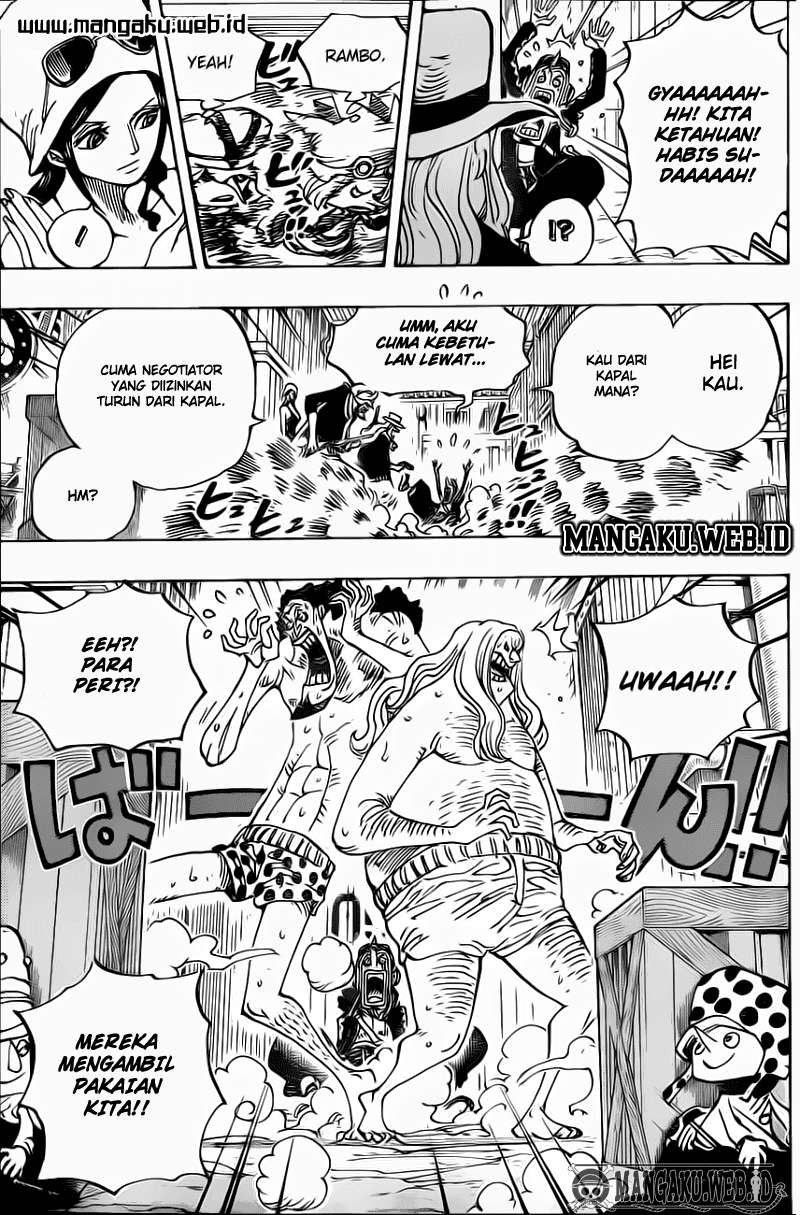 One Piece Chapter 733 page 9