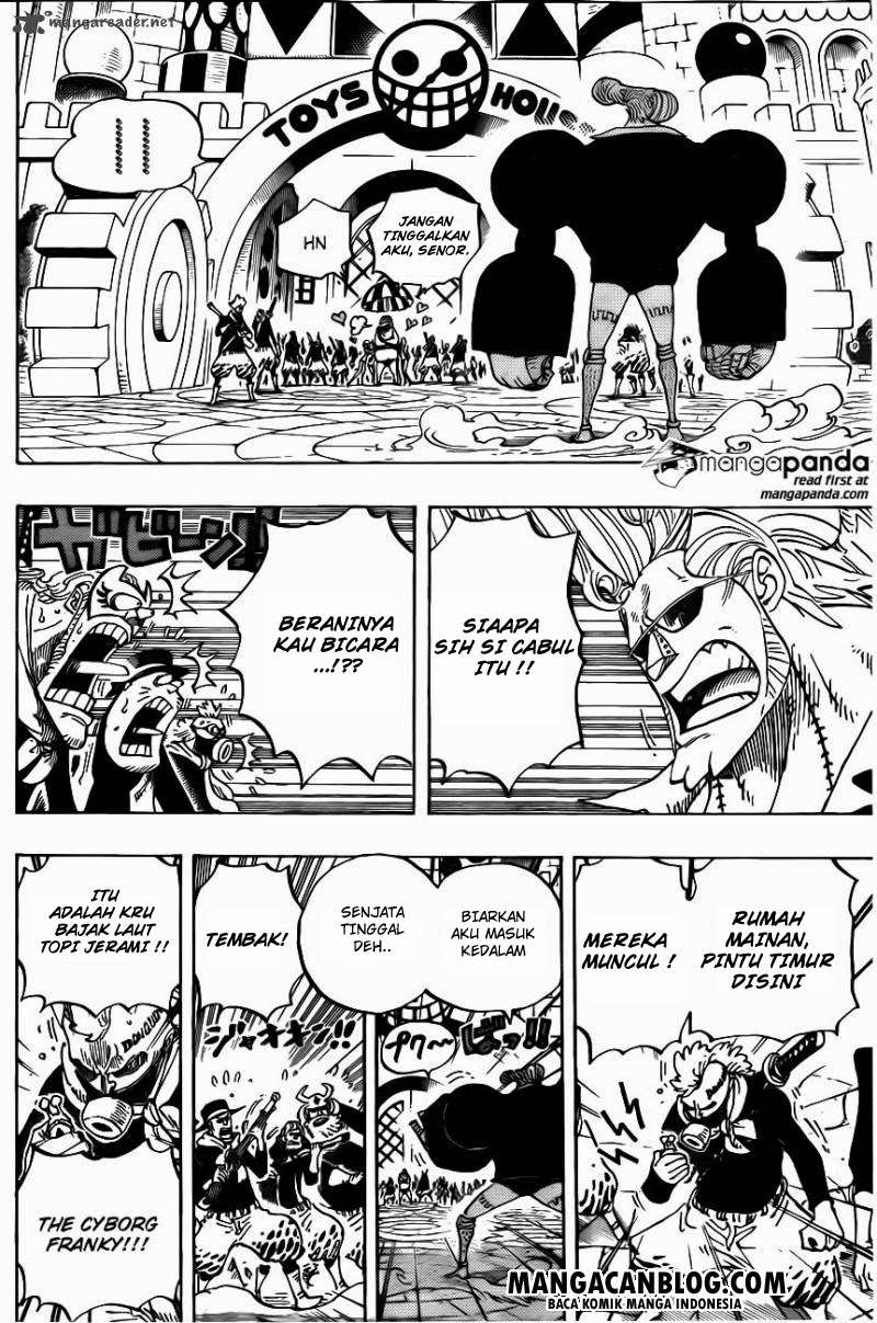 One Piece Chapter 732 page 11