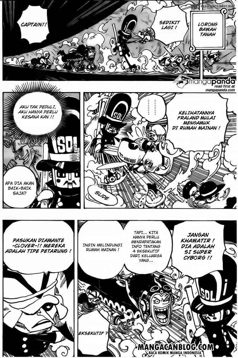One Piece Chapter 732 page 15