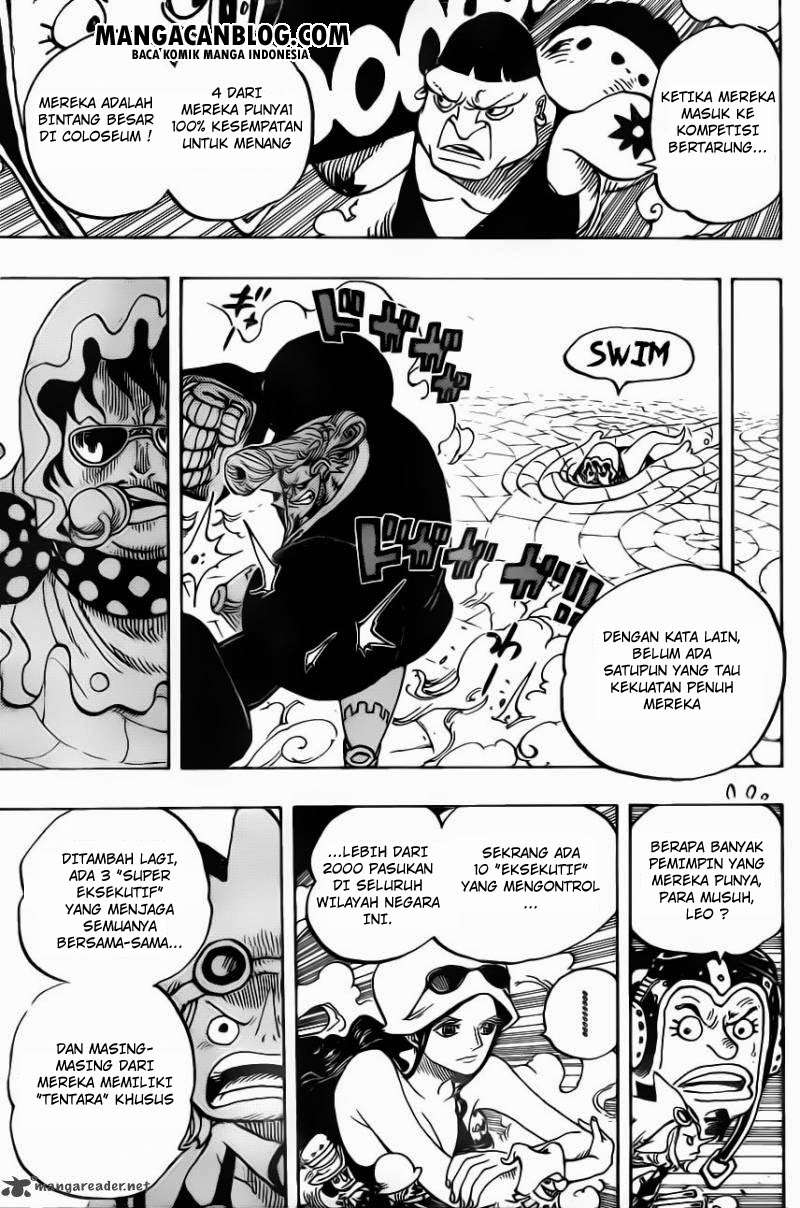 One Piece Chapter 732 page 16