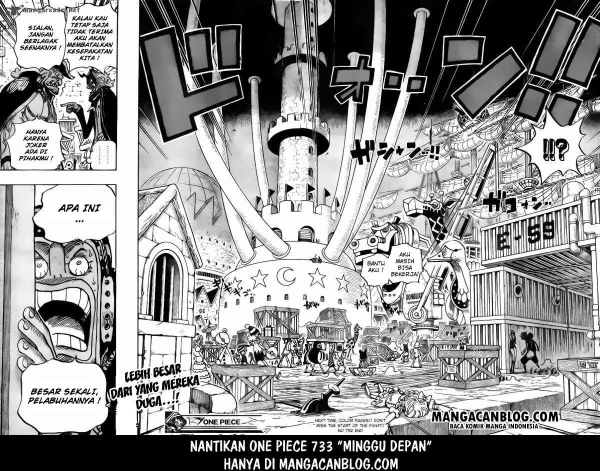 One Piece Chapter 732 page 20