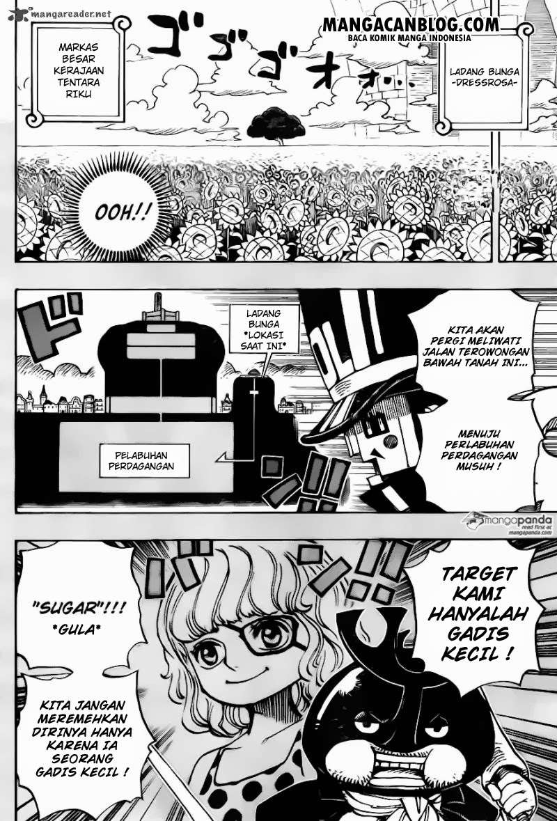 One Piece Chapter 732 page 5
