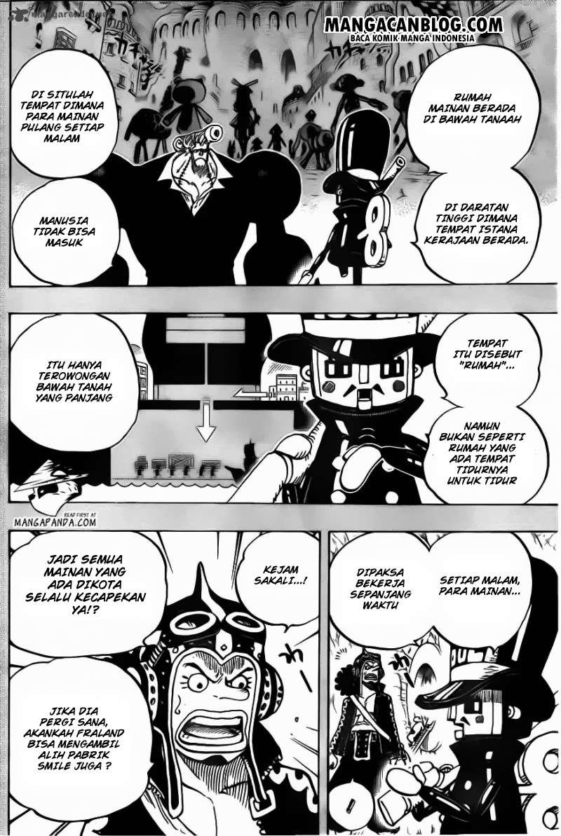 One Piece Chapter 732 page 7