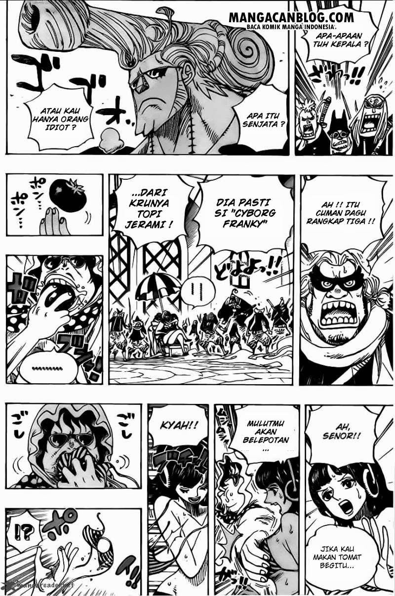 One Piece Chapter 732 page 9