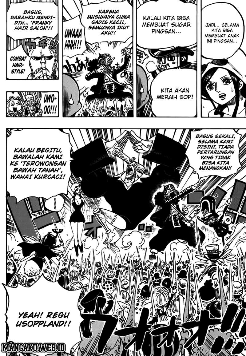 One Piece Chapter 731 page 11