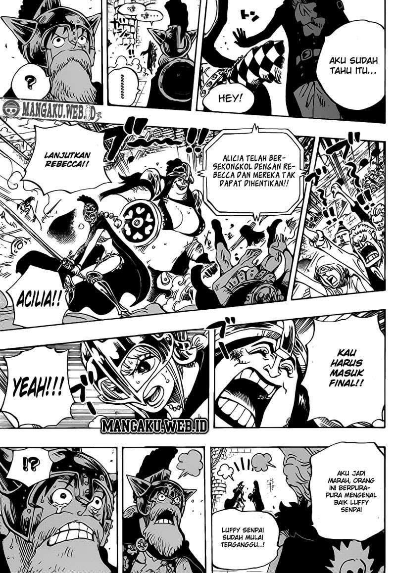 One Piece Chapter 731 page 16