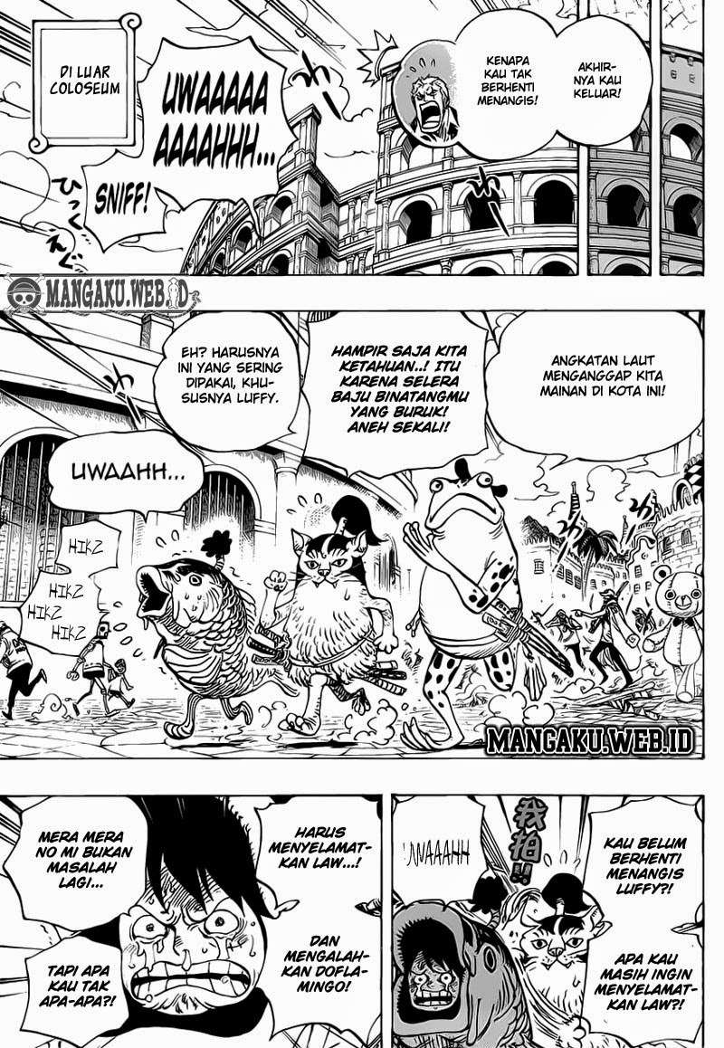 One Piece Chapter 731 page 18