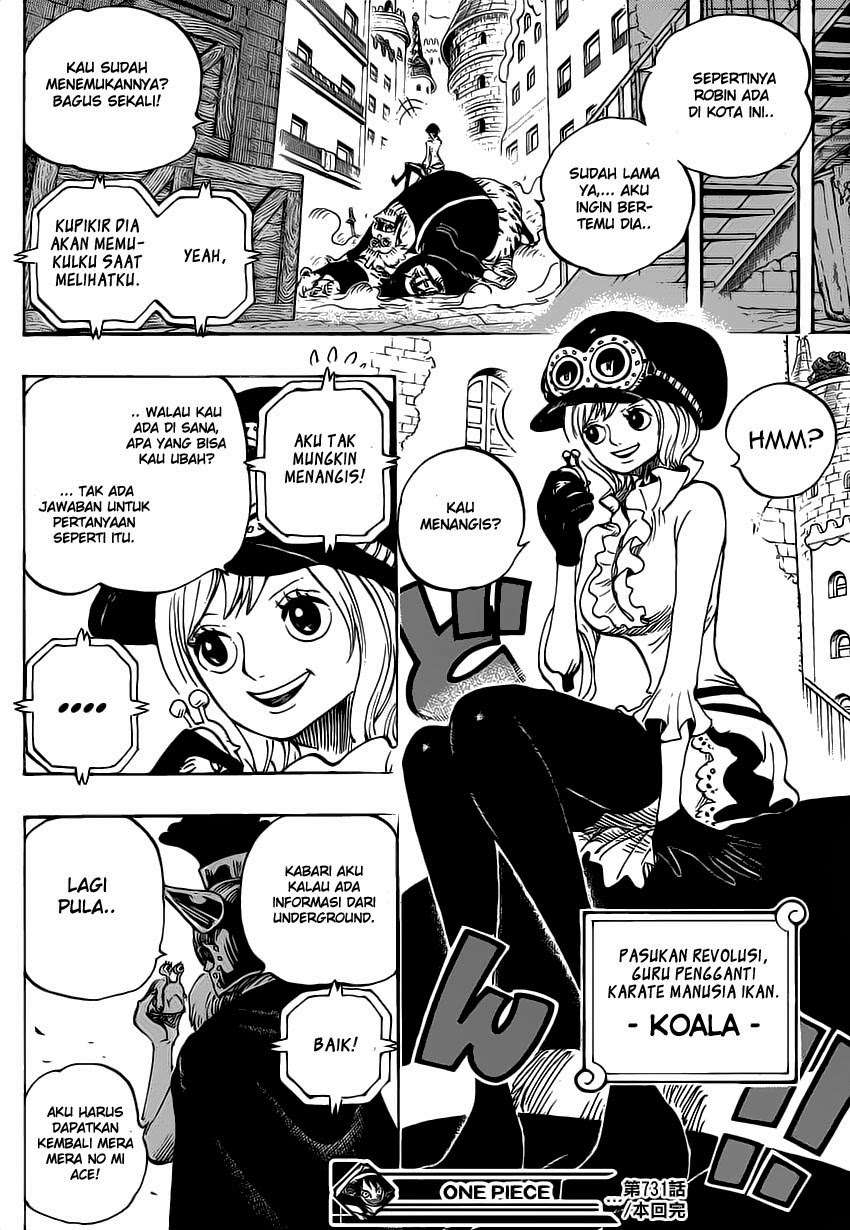 One Piece Chapter 731 page 19