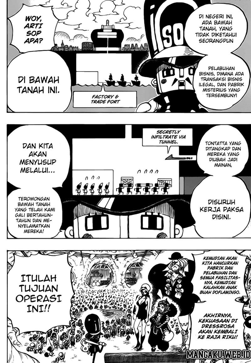 One Piece Chapter 731 page 7