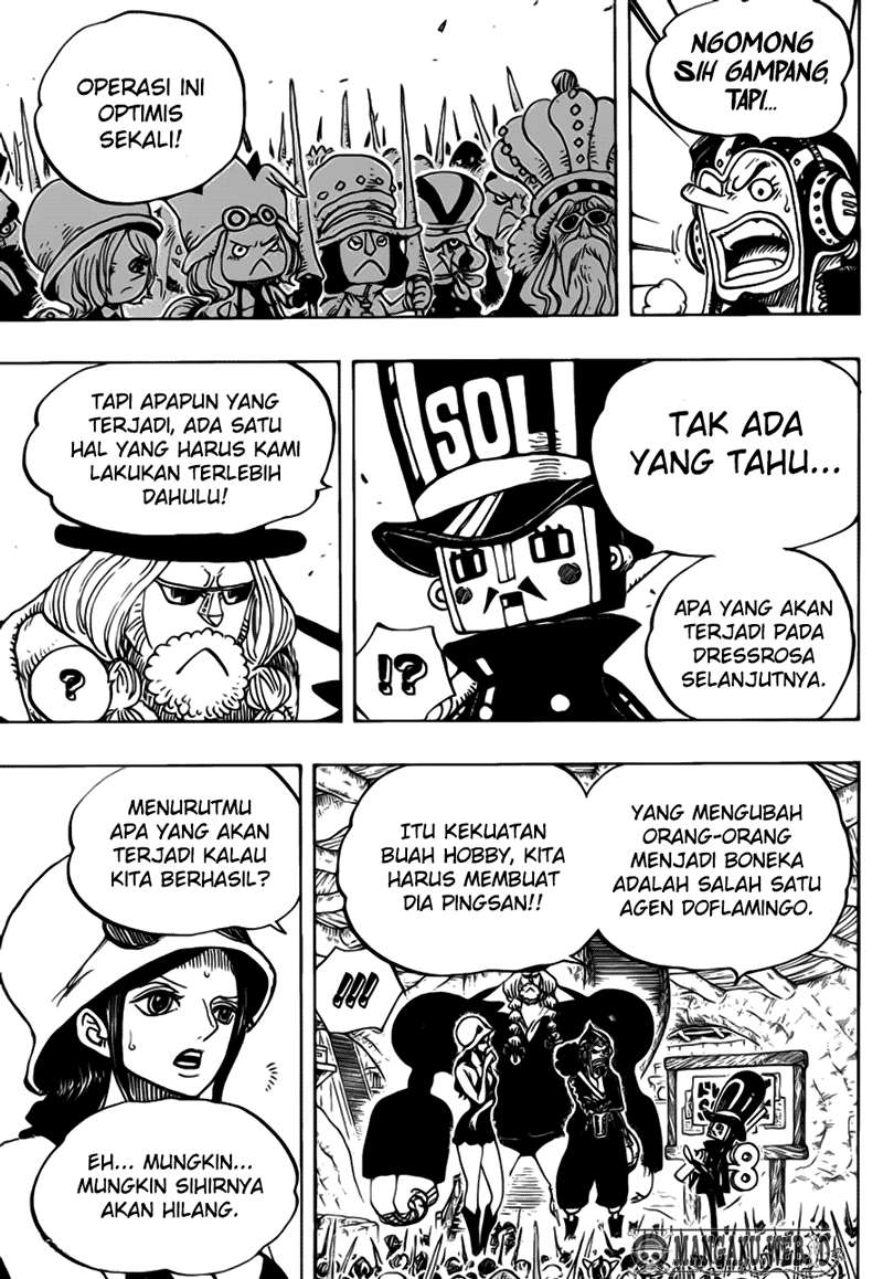 One Piece Chapter 731 page 8