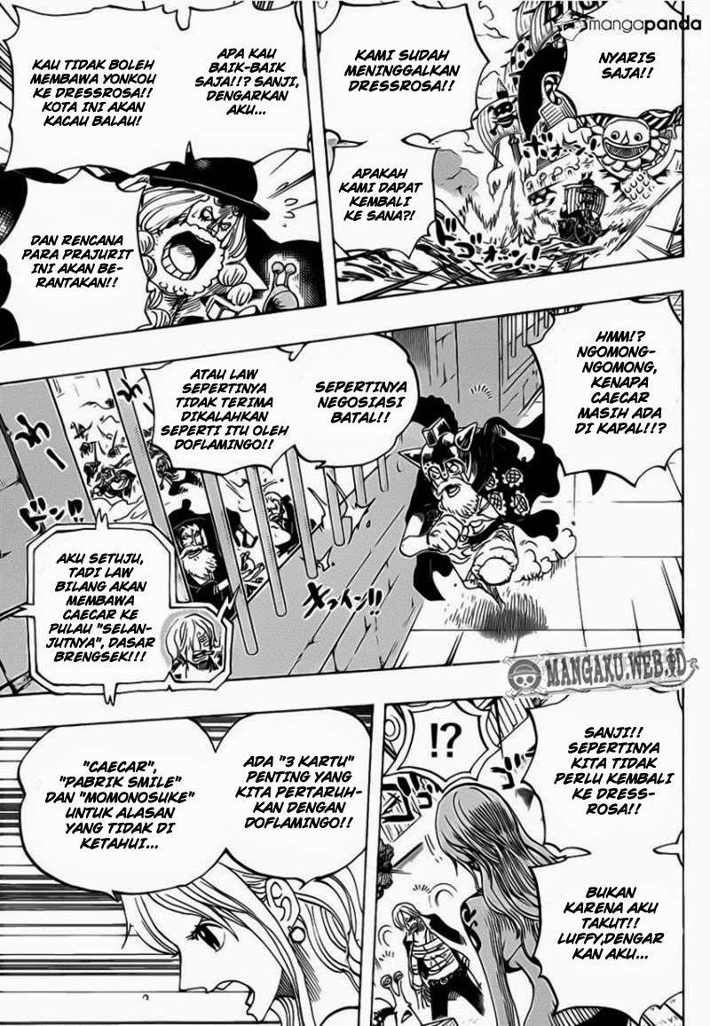 One Piece Chapter 730 page 15
