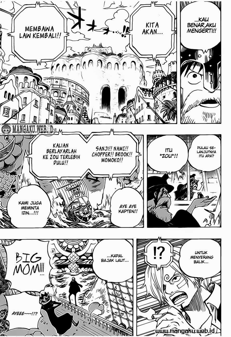 One Piece Chapter 730 page 17