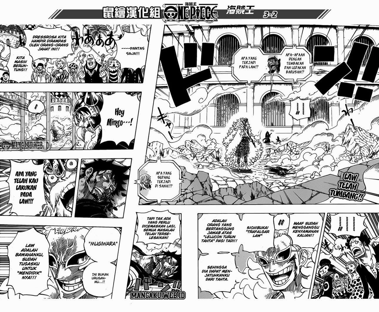 One Piece Chapter 730 page 4