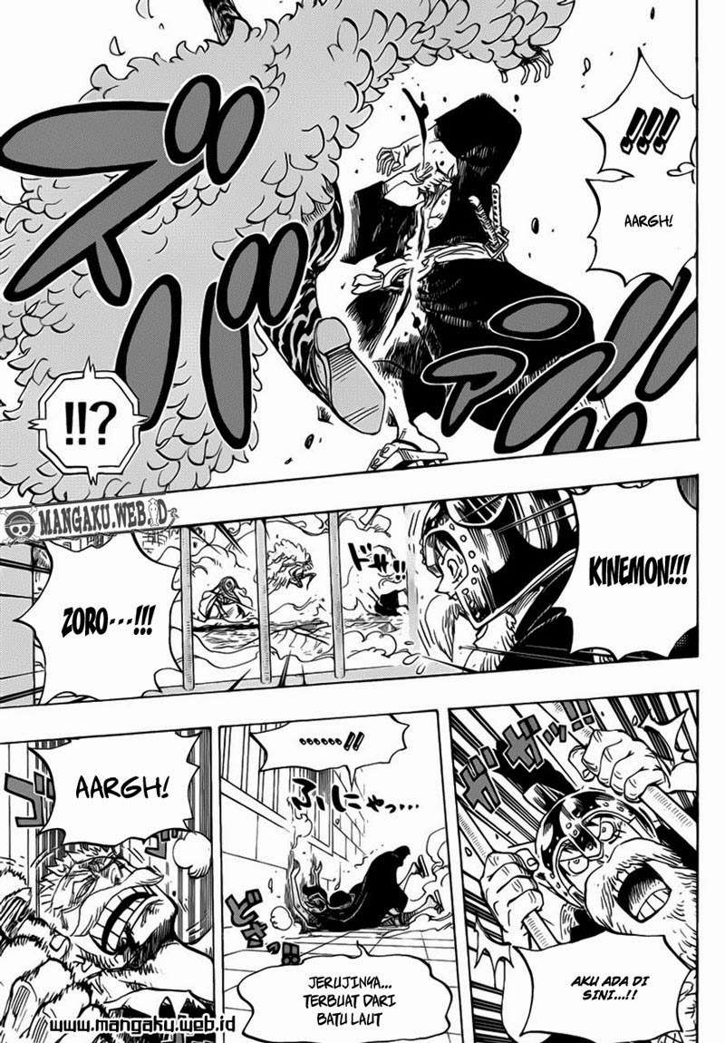 One Piece Chapter 730 page 8