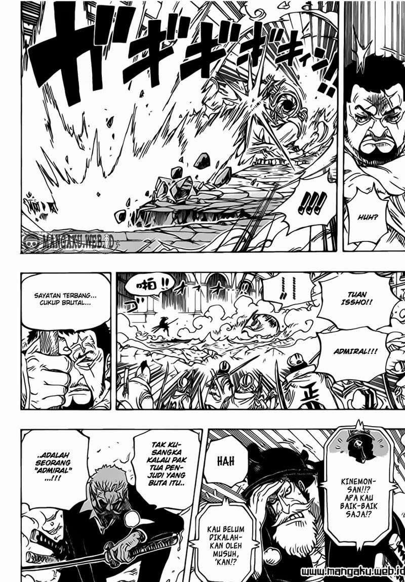 One Piece Chapter 730 page 9