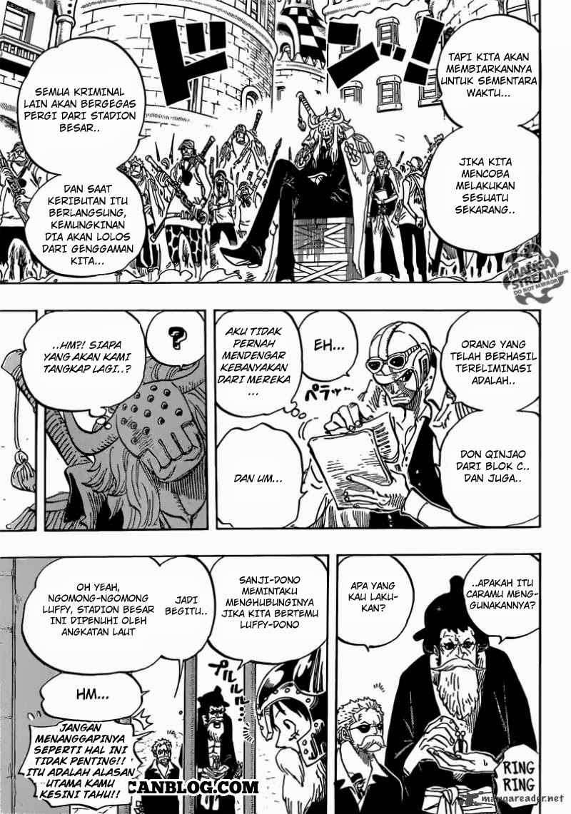 One Piece Chapter 729 page 12