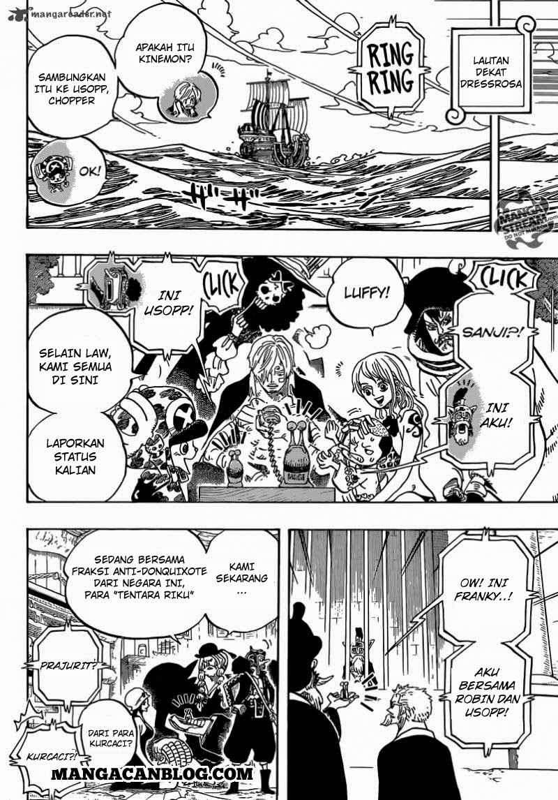 One Piece Chapter 729 page 13