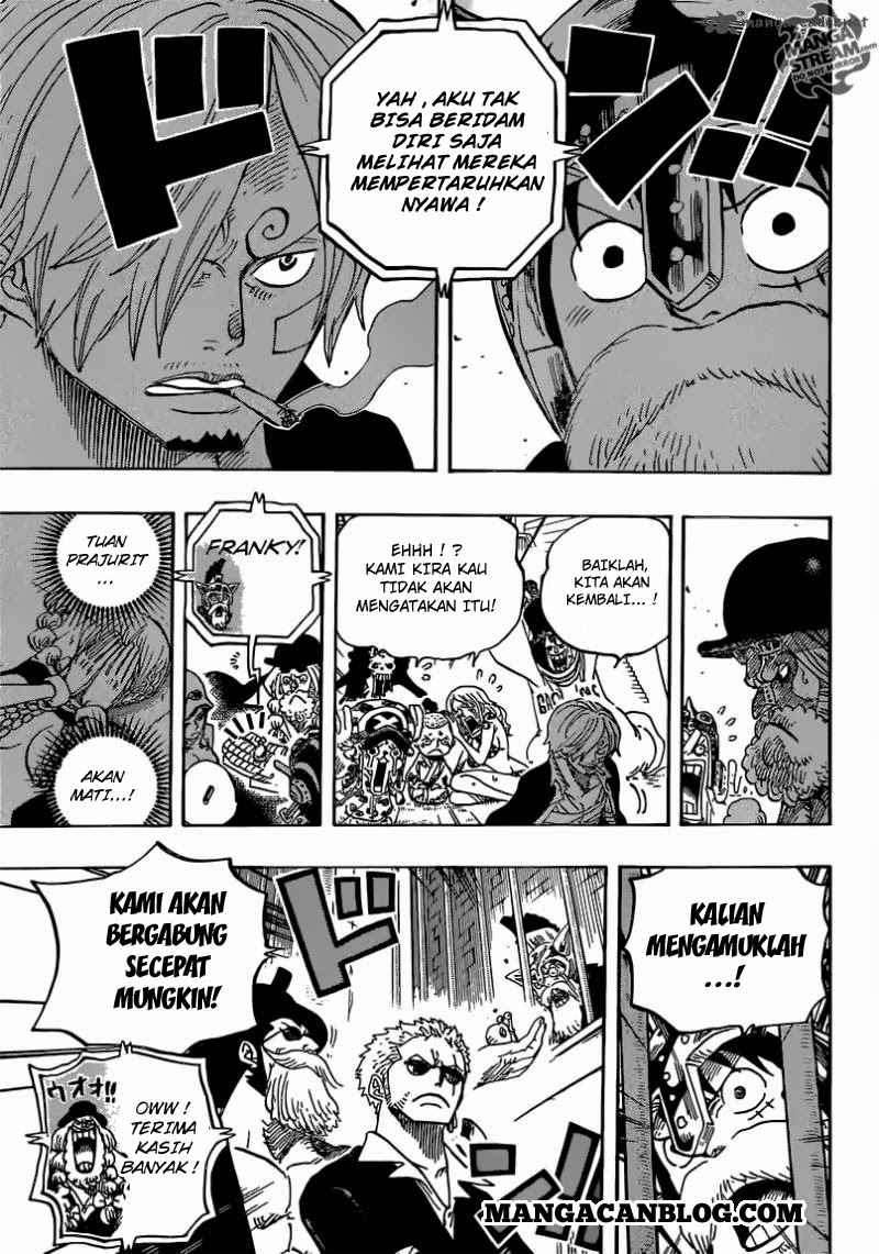 One Piece Chapter 729 page 16