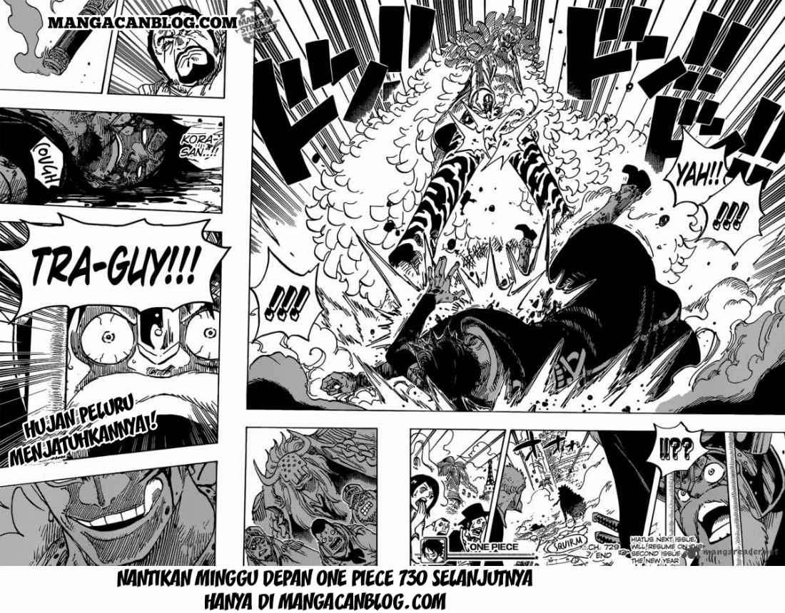 One Piece Chapter 729 page 19