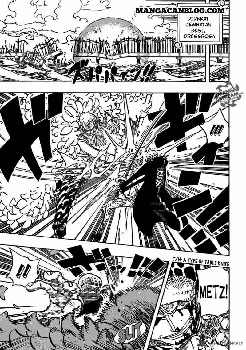 One Piece Chapter 729 page 6